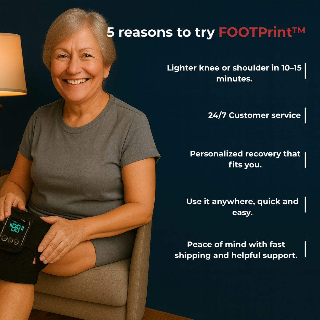 FOOTPrint™ Pad - Heated Comfort Wrap for Everyday Relaxation