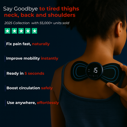 FOOTPrint™ Patch EMS - Fix Weak Neck/Back From Home